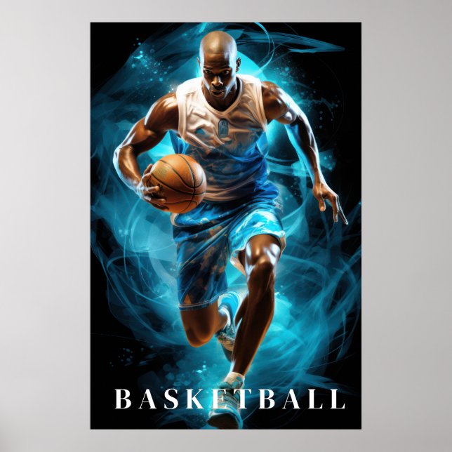 Basketboll Poster (Framsidan)