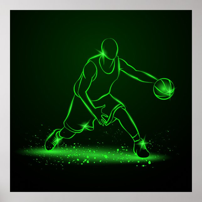 Basketboll Poster (Framsidan)