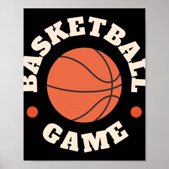 Basketboll Poster (Framsidan)