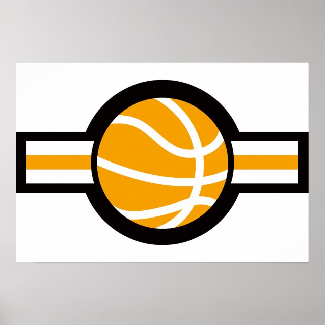 Basketboll Poster (Framsidan)