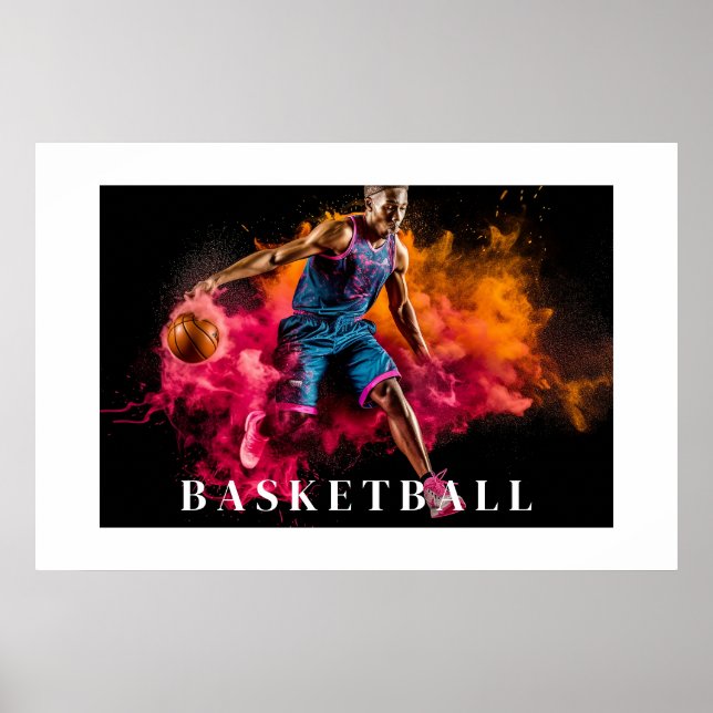 Basketboll Poster (Framsidan)
