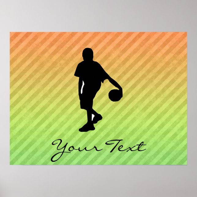 Basketboll Poster (Framsidan)