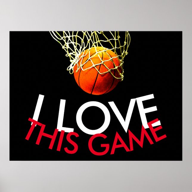Basketboll Poster (Framsidan)