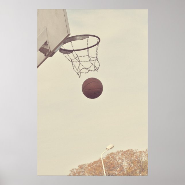 Basketboll Poster (Framsidan)