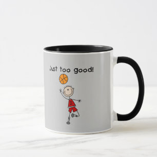 Basketboll Precis För Bra T-shirts och presenter Mugg