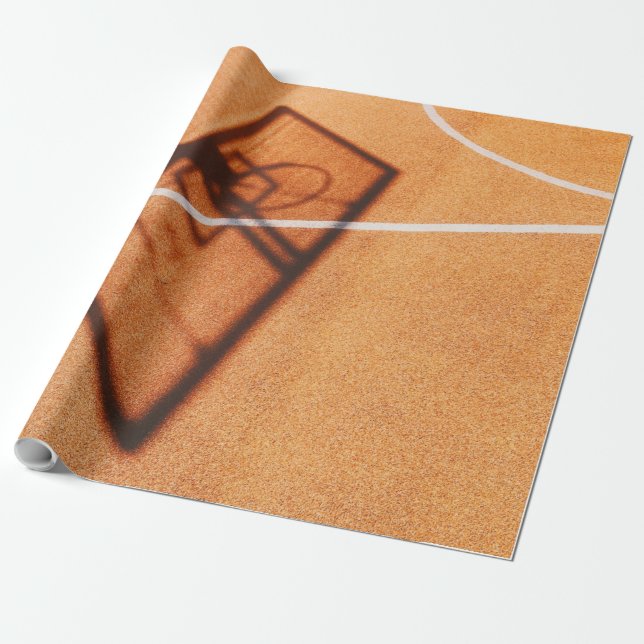 Basketboll Presentpapper (Utrullad)