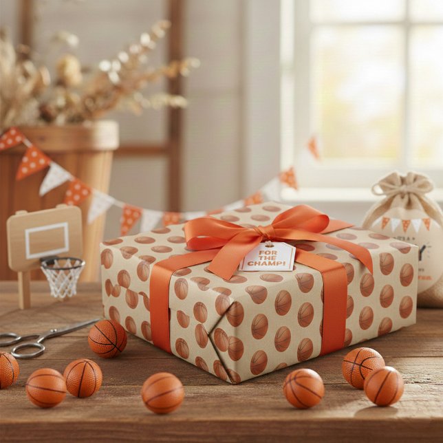 Basketboll Presentpapper (Skapare uppladdad)