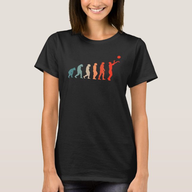Basketboll-retro-vintage-basketspelare 1 t shirt (Framsida)