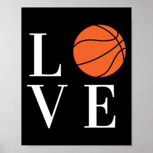 Basketboll ringer - Basketboll Älskare Poster