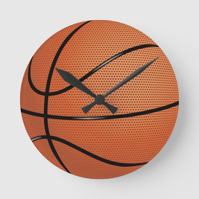 Basketboll Rund Klocka (Framsida)