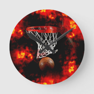 Basketboll Rund Klocka