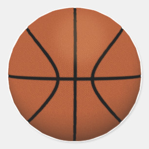 Basketboll: Runt Klistermärke