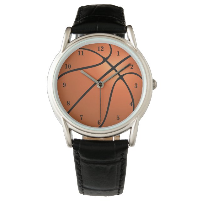 Basketboll Se modern idrott Armbandsur (Framsida)