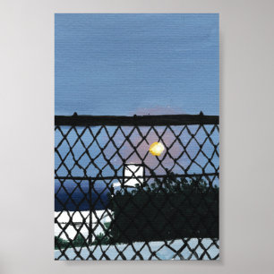 Basketboll, skriv ut, Poster Pappert