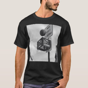 Basketboll slutar aldrig klassiskt t shirt