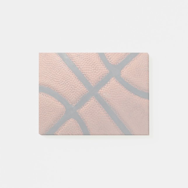Basketboll som alla post-it block (Framsida)