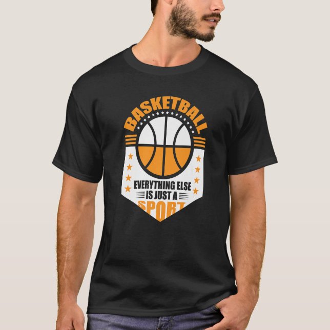 Basketboll-spelare Basketball-teamets grafiktjänst T Shirt (Framsida)