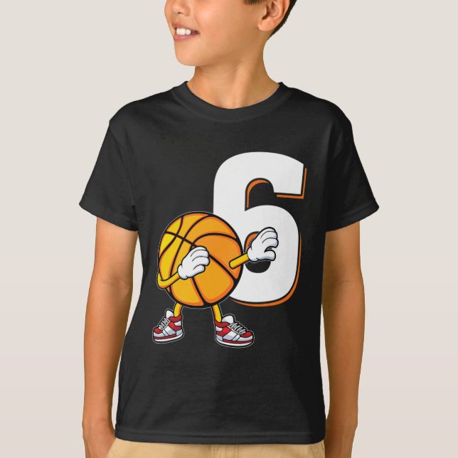 Basketboll-spelare i 6e, 16 år gammal t shirt (Framsida)
