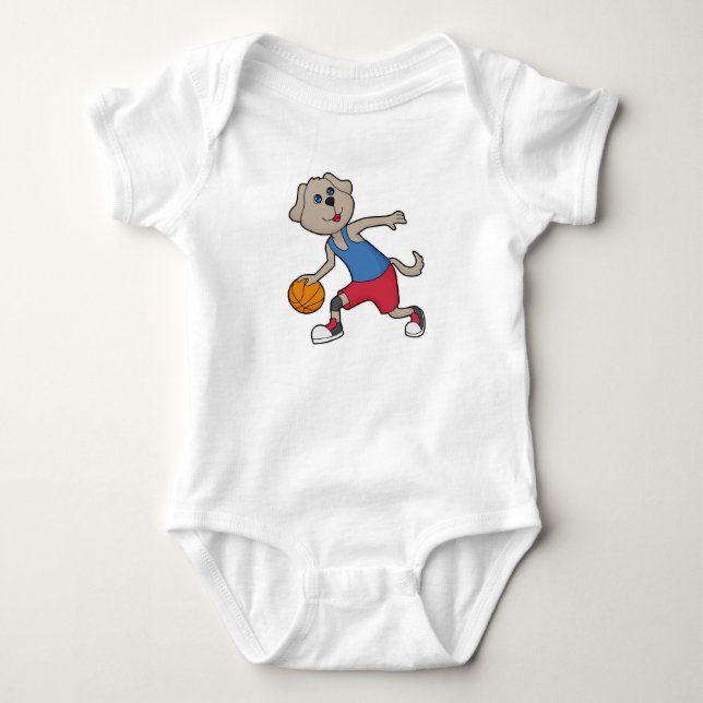 Basketboll-spelare T Shirt (Framsida)