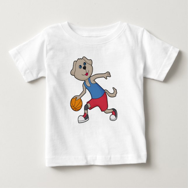 Basketboll-spelare T Shirt (Framsida)