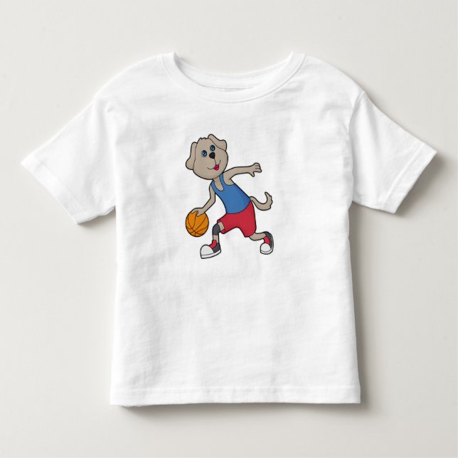 Basketboll-spelare T Shirt (Framsida)