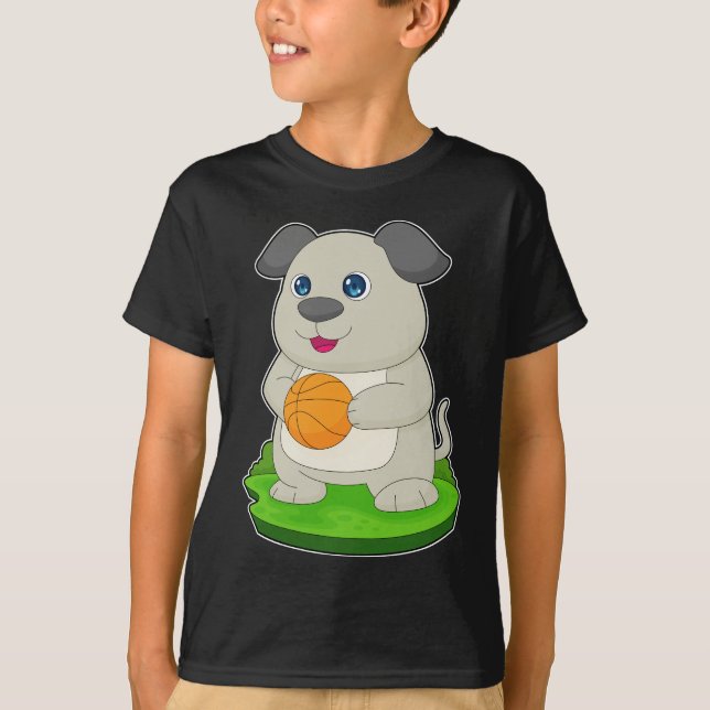Basketboll-spelare T Shirt (Framsida)
