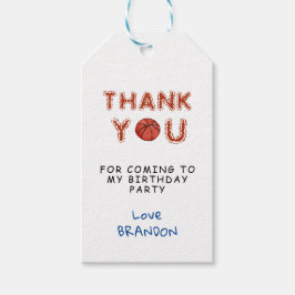 Basketboll Sport Barnkalas Presentetikett