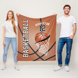 Basketboll 🏀 sportdesign fleecefilt