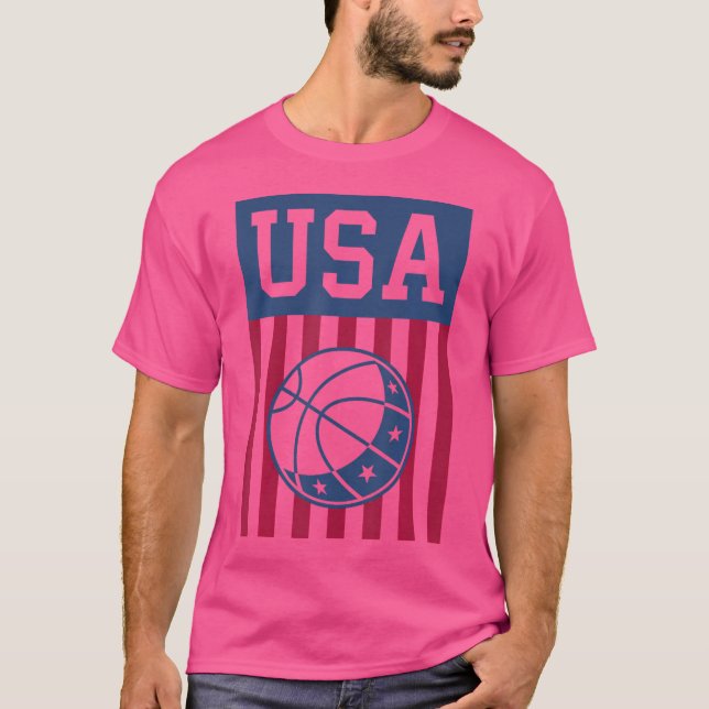Basketboll T Shirt (Framsida)