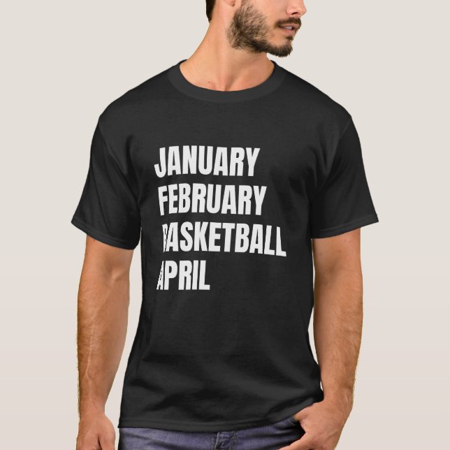 Basketboll T Shirt (Framsida)