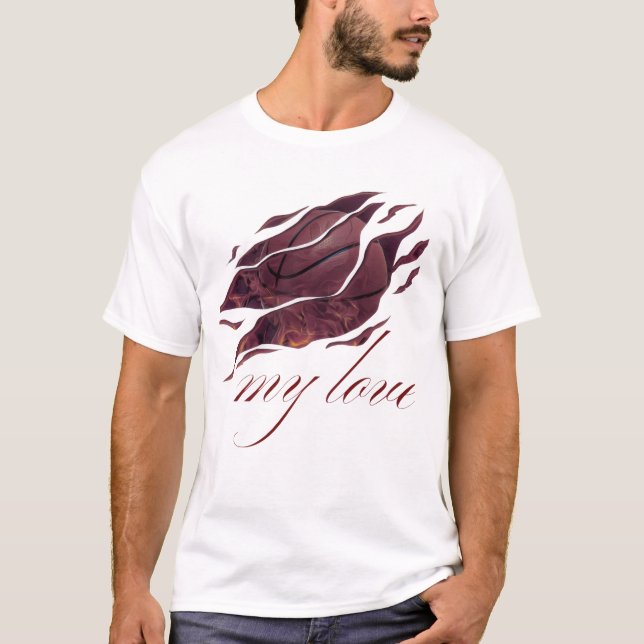 Basketboll  t shirt (Framsida)