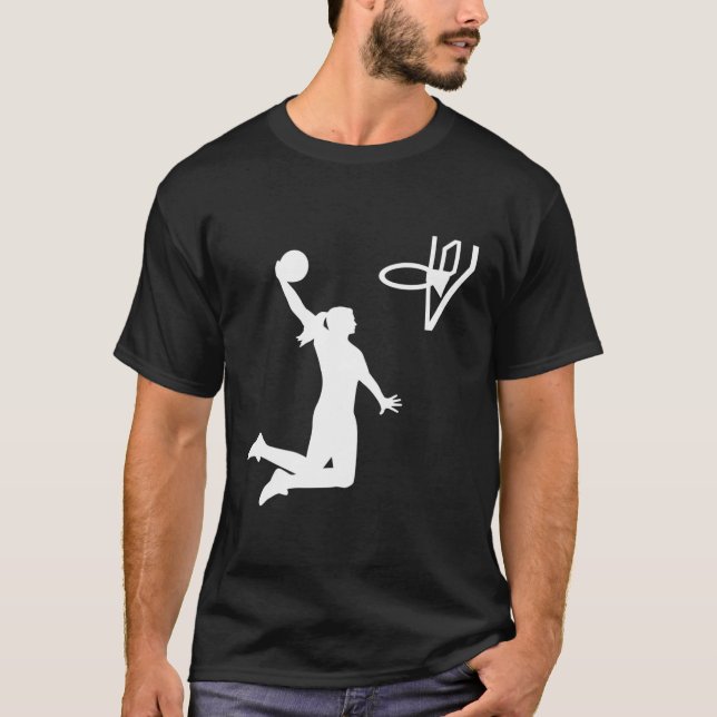 Basketboll T Shirt (Framsida)