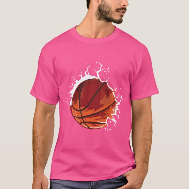 Basketboll T Shirt (Framsida)