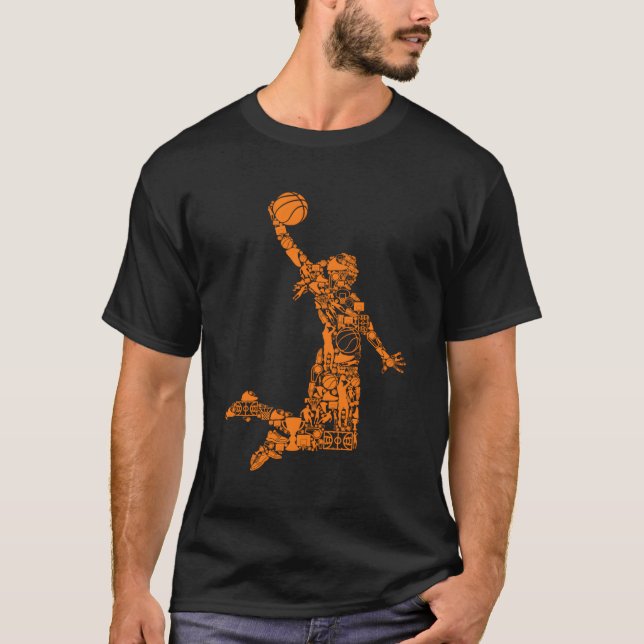 Basketboll T Shirt (Framsida)