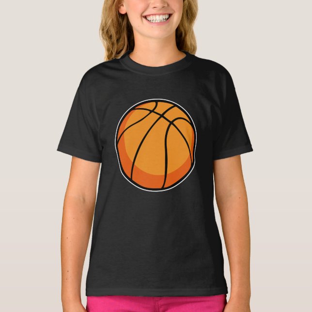 Basketboll T Shirt (Framsida)