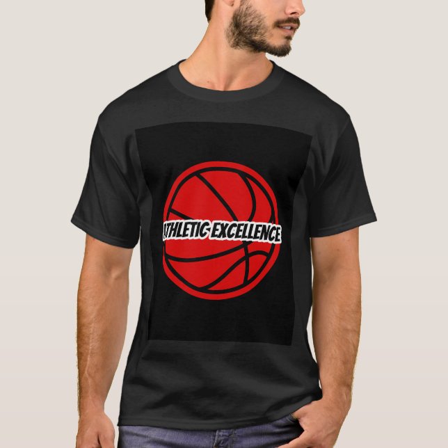 Basketboll T Shirt (Framsida)