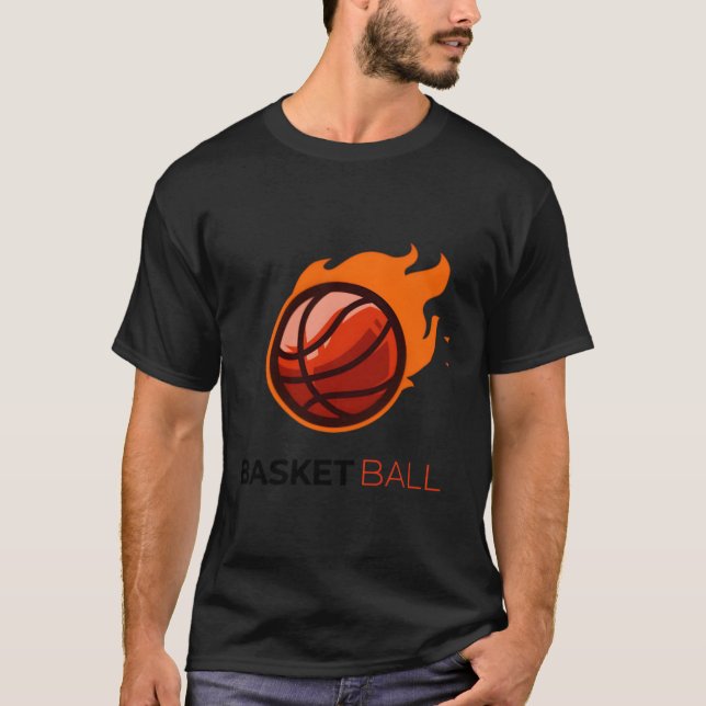 Basketboll T Shirt (Framsida)