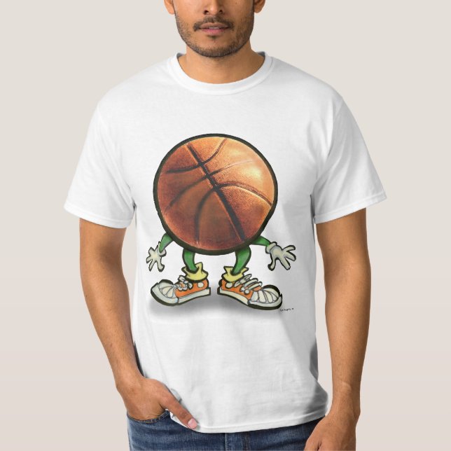 Basketboll T-shirt (Framsida)