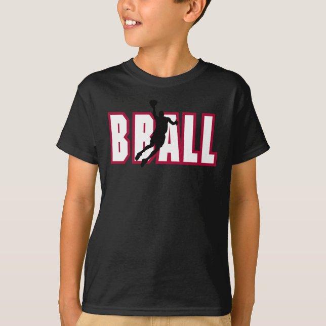 Basketboll T Shirt (Framsida)