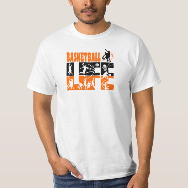 Basketboll T Shirt (Framsida)