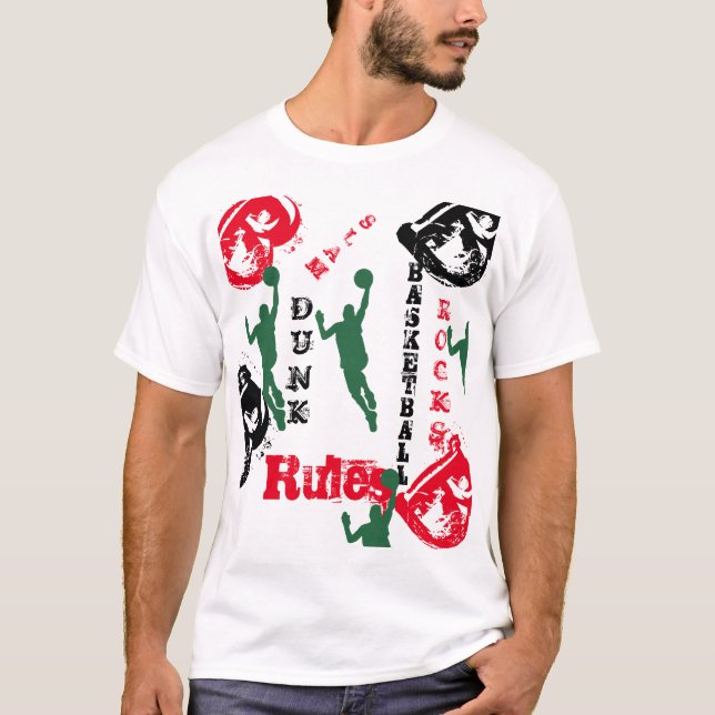 Basketboll T Shirt (Framsida)