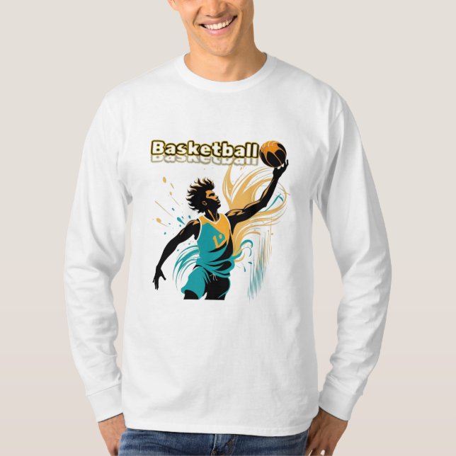 Basketboll T Shirt (Framsida)