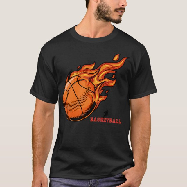 Basketboll T Shirt (Framsida)