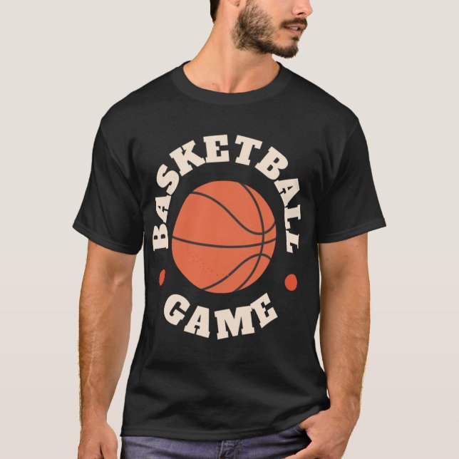 Basketboll T Shirt (Framsida)