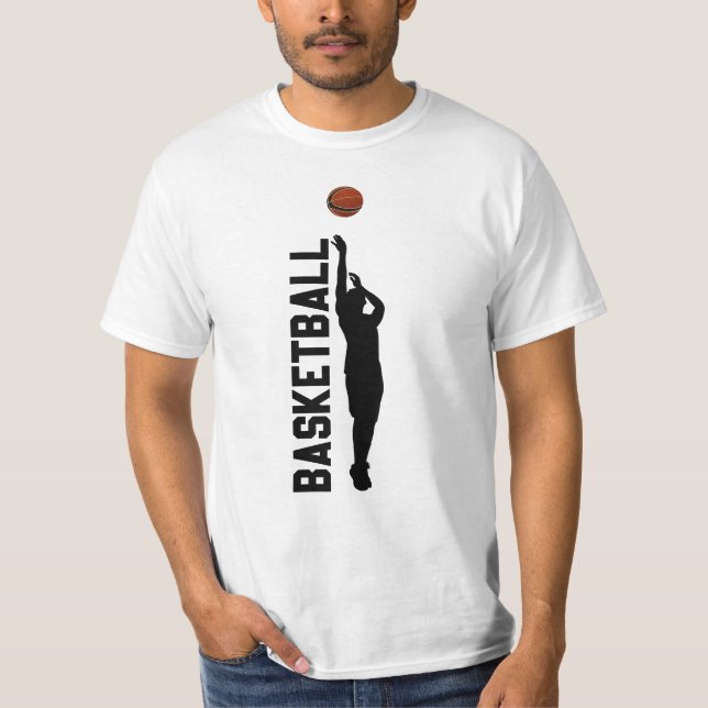 Basketboll T Shirt (Framsida)