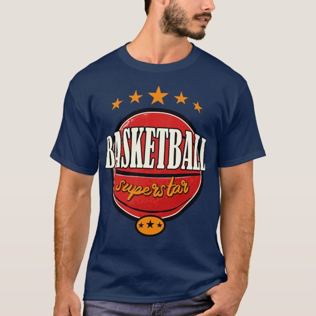 Basketboll T Shirt (Framsida)