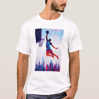 Basketboll - T-Shirt - City Scape Dunk