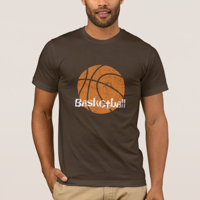 Basketboll (t-Shirt) T Shirt (Framsida)