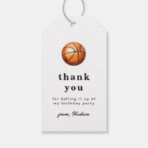 Basketboll Tack Tag