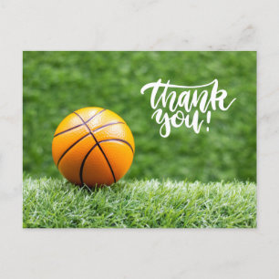 Basketboll Tack Vykort